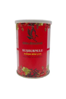  214 Kuşburnulu Karışık Bitkisel Çay 100 Gr Teneke Kutu