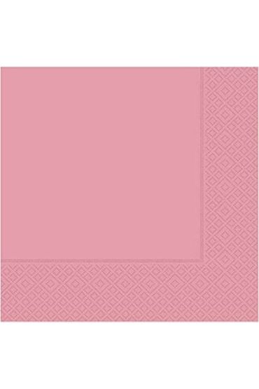 Pembe Renk Çift Katlı Kağıt Peçete 20 Adet