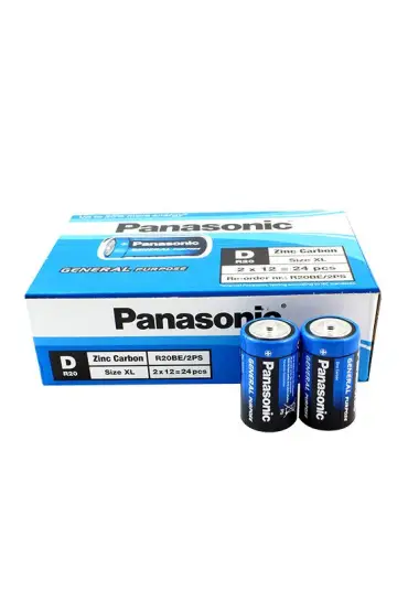 Panosonic Büyük Boy D Pil 24 lü Paket