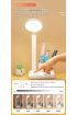 PS-012 Şarjlı Çalışma Okuma Işığı Kademeli Masa Lambası Ayarlanabilir Renk Tonu Ve Parlaklık