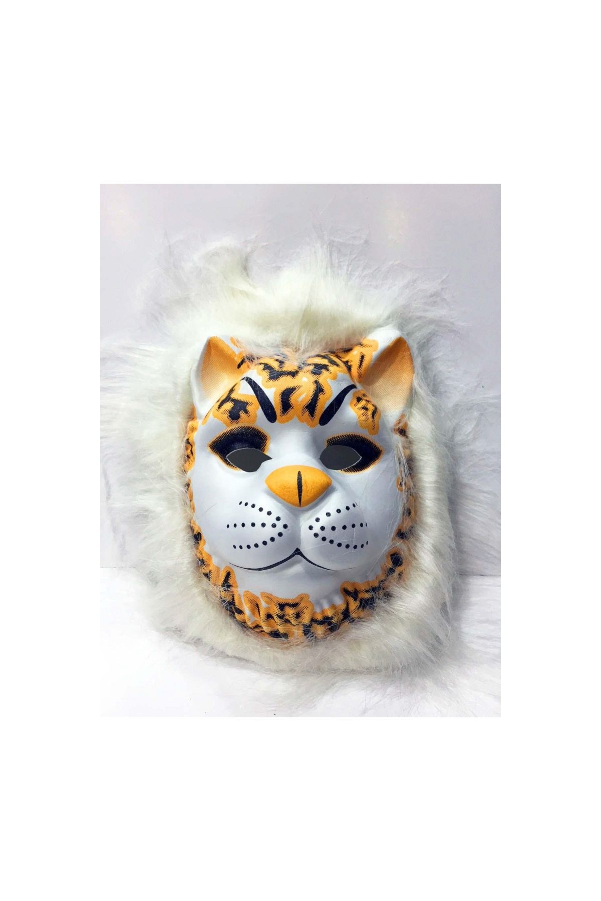 Peluş Kaplan Maskesi Karışık 1 Adet