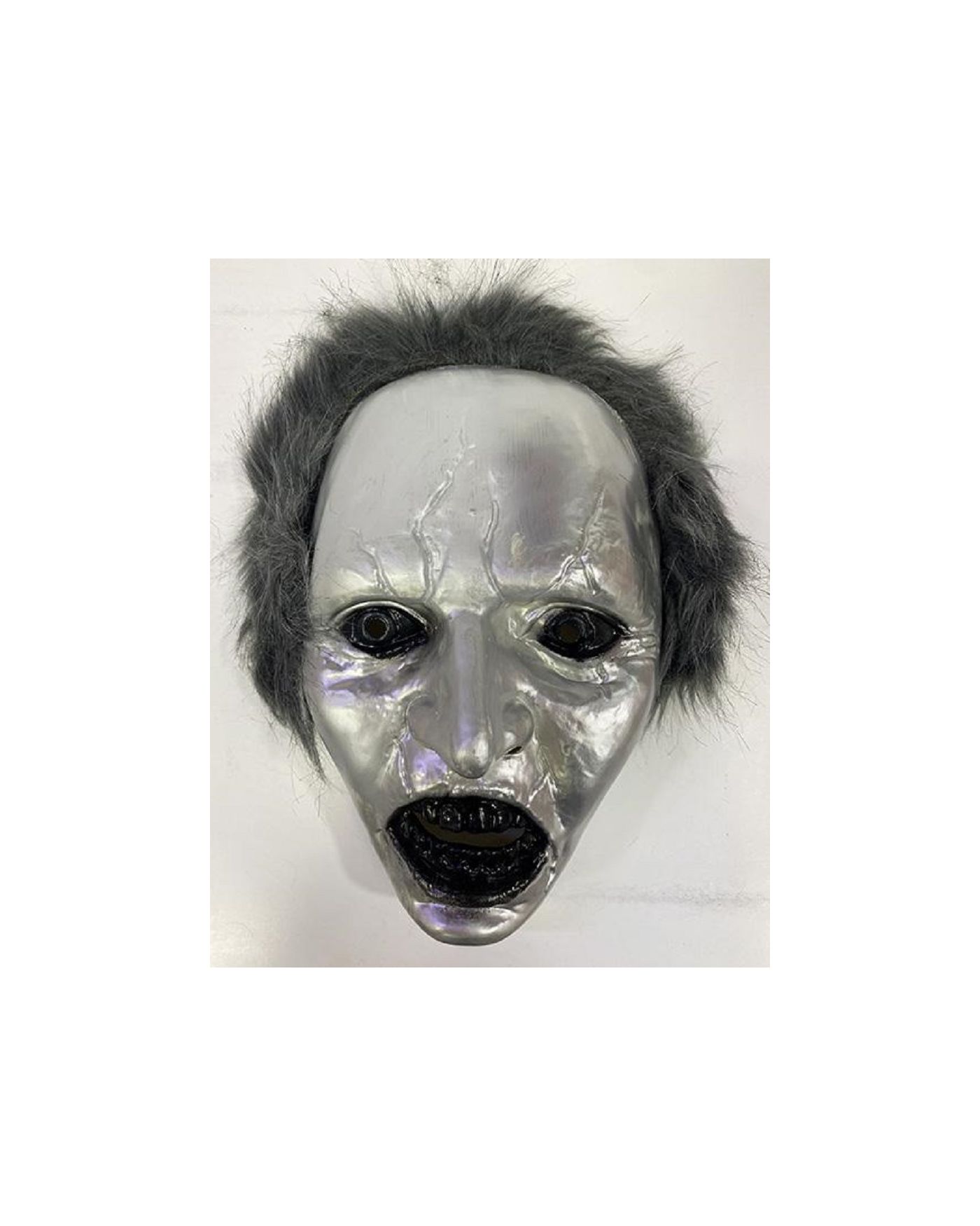 Gri Saçlı Plastik Michael Myers Maskesi 26x17 cm