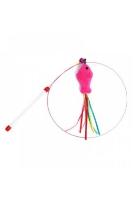 Plastik Kedi Oltası Balık 90 Cm