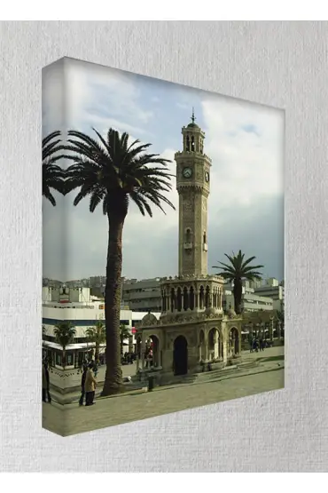 Kanvas Tablo - İzmir Resimleri - Saat Kulesi IZM15