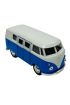  505 Çek Bırak Araba 1:32 Volkswagen T1 Bus - 49764- Mavi