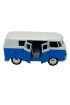  505 Çek Bırak Araba 1:32 Volkswagen T1 Bus - 49764- Mavi