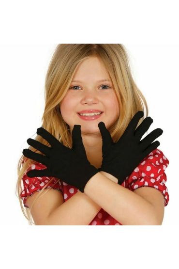 Siyah Renk Likralı 23 Nisan 29 Ekim 19 Mayıs Gösteri Bando Eldiveni 10 Çift ( 20 Adet ) ( )