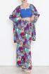 Kimono Takım Maviyeşil - 10553.1095.