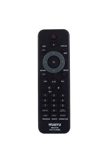  192 HUAYU KL RM-D750 PHILIPS UNİVERSAL DVD KUMANDASI AMBALAJLI (4172)