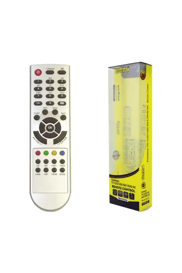  192 WEKO KR BEKO ARÇELİK BS-900 DIGITURK ZAP UYDU KUMANDA (YKD187R) (4172)