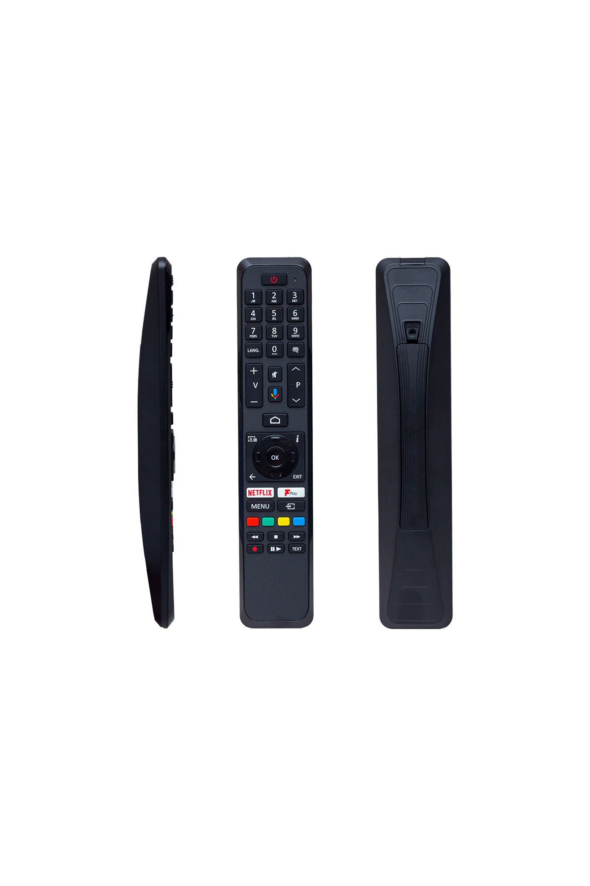 192 WEKO KL VESTEL RC 43161 NETFLIX-PLAY-MİKROFON TUŞLU SES KOMUTLU LCD-LED TV KUMANDA (HRM1857) (4172)