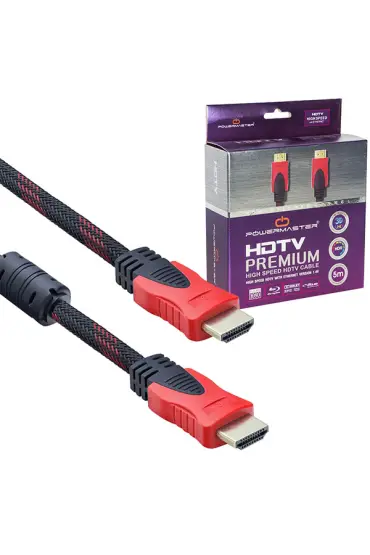  192 HDMI KABLO 5 METRE 1.4 V ÖRGÜLÜ KUTULU (4172)