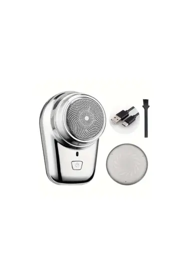  192 Mini Shaver Sıfır Sakal Taşınabilir Şarjlı Tıraş Makinesi IPX6 Korumalı  (4172)