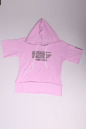 275 10-16 Yaş Çocuk Tişört Lila