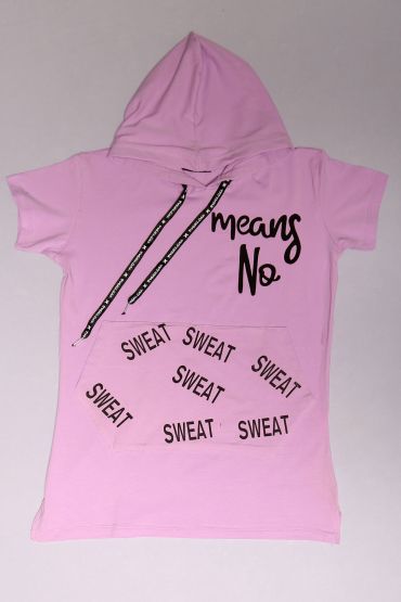  275 10-16 Yaş Çocuk Tişört Lila