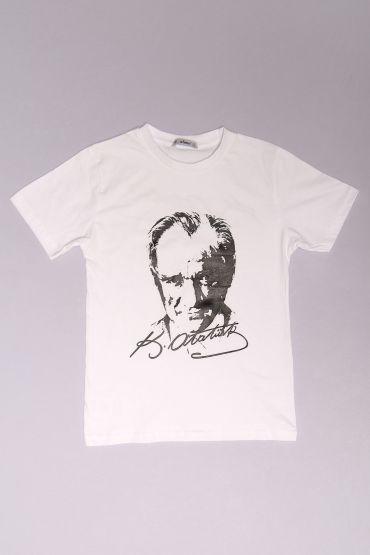  275 10-13 Yaş Çocuk Tişört Beyaz