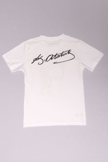  275 10-13 Yaş Çocuk Tişört Beyaz