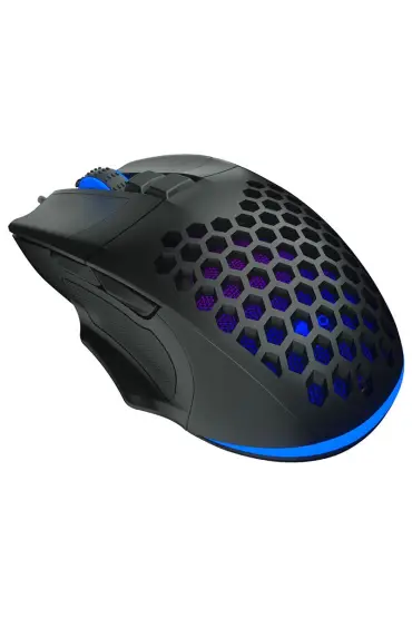  192 LECOO MS107 3200 DPI 7 TUŞLU KABLOLU RGB LED AYDINLATMALI GAMING MOUSE (4172)