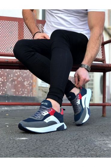  943 Lacivert Füme Erkek Spor Ayakkabı