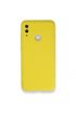  942 Huawei P Smart 2019 Kılıf Nano İçi Kadife  Silikon - Ürün Rengi : Sarı