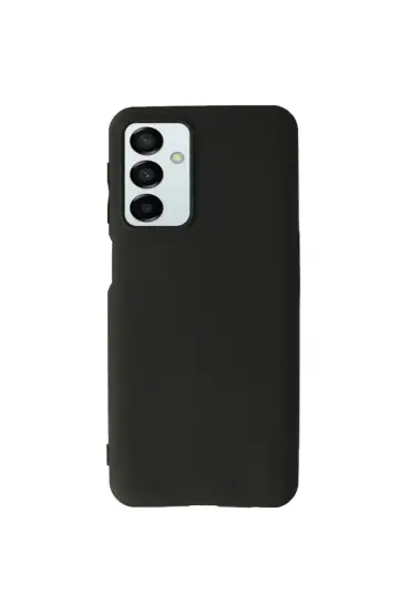  942 Samsung Galaxy M23 Kılıf First Silikon - Ürün Rengi : Siyah