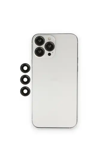  942 İphone 13 Pro Shine Kamera Lens - Ürün Rengi : Gümüş