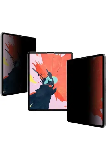  942 İpad Pro 11 (2018) Tablet Hayalet Full Glue Ekran Koruyucu - Ürün Rengi : Şeffaf