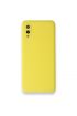  942 Samsung Galaxy A02 Kılıf Nano İçi Kadife  Silikon - Ürün Rengi : Sarı