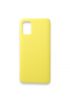  942 Samsung Galaxy A71 Kılıf Nano İçi Kadife  Silikon - Ürün Rengi : Turuncu
