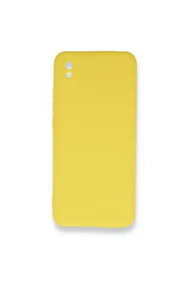  942 Xiaomi Redmi 9a Kılıf Nano İçi Kadife  Silikon - Ürün Rengi : Gri