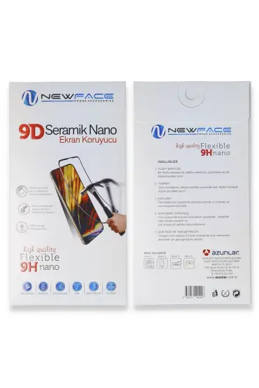  942 Samsung Galaxy A50s Seramik Nano Ekran Koruyucu - Ürün Rengi : Siyah