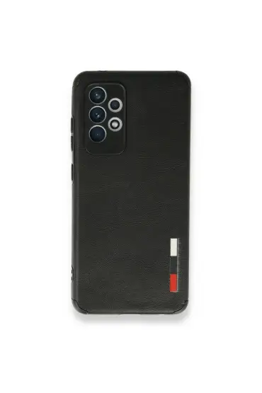  942 Samsung Galaxy A52 Kılıf Loop Deri Silikon - Ürün Rengi : Siyah