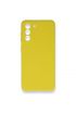  942 Samsung Galaxy S21 Fe Kılıf Nano İçi Kadife  Silikon - Ürün Rengi : Turuncu