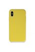 942 İphone Xs Max Kılıf Lansman Legant Silikon - Ürün Rengi : Sarı