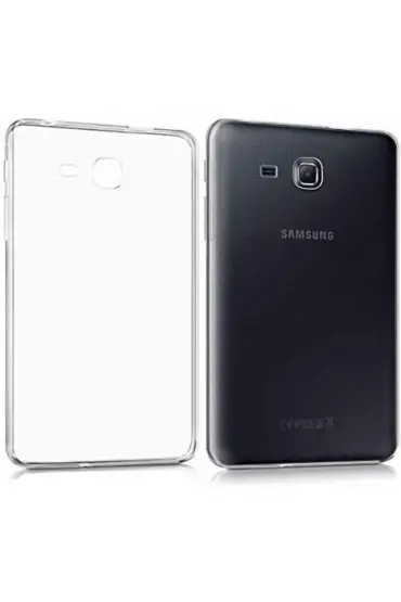  942 Samsung Galaxy T280 Tab A 7 Kılıf Tablet  Silikon - Ürün Rengi : Şeffaf