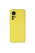  942 Xiaomi Mi 12x Kılıf Nano İçi Kadife  Silikon - Ürün Rengi : Sarı