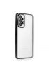  942 Samsung Galaxy A53 5g Kılıf Razer Lensli Silikon - Ürün Rengi : Siyah