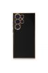  942 Samsung Galaxy S23 Ultra Kılıf Volet Silikon - Ürün Rengi : Siyah