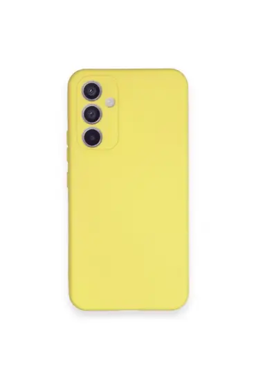  942 Samsung Galaxy A54 5g Kılıf Nano İçi Kadife  Silikon - Ürün Rengi : Gri