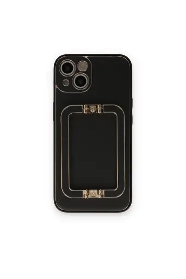  942 İphone 14 Kılıf Coco Elit Kapak - Ürün Rengi : Siyah