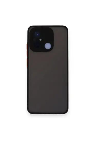  942 Xiaomi Redmi 12c Kılıf Montreal Silikon Kapak - Ürün Rengi : Siyah