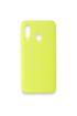  942 Samsung Galaxy M40 Kılıf First Silikon - Ürün Rengi : Lila