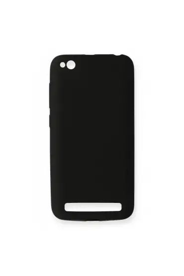  942 Xiaomi Redmi 5a Kılıf First Silikon - Ürün Rengi : Siyah