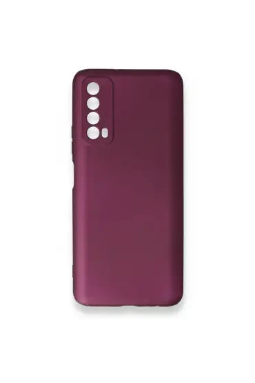  942 Huawei P Smart 2021 Kılıf First Silikon - Ürün Rengi : Siyah