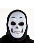 Plastik Kuru Kafa Maskesi - Kapişonlu İskelet Maskesi 27x20 cm ( )