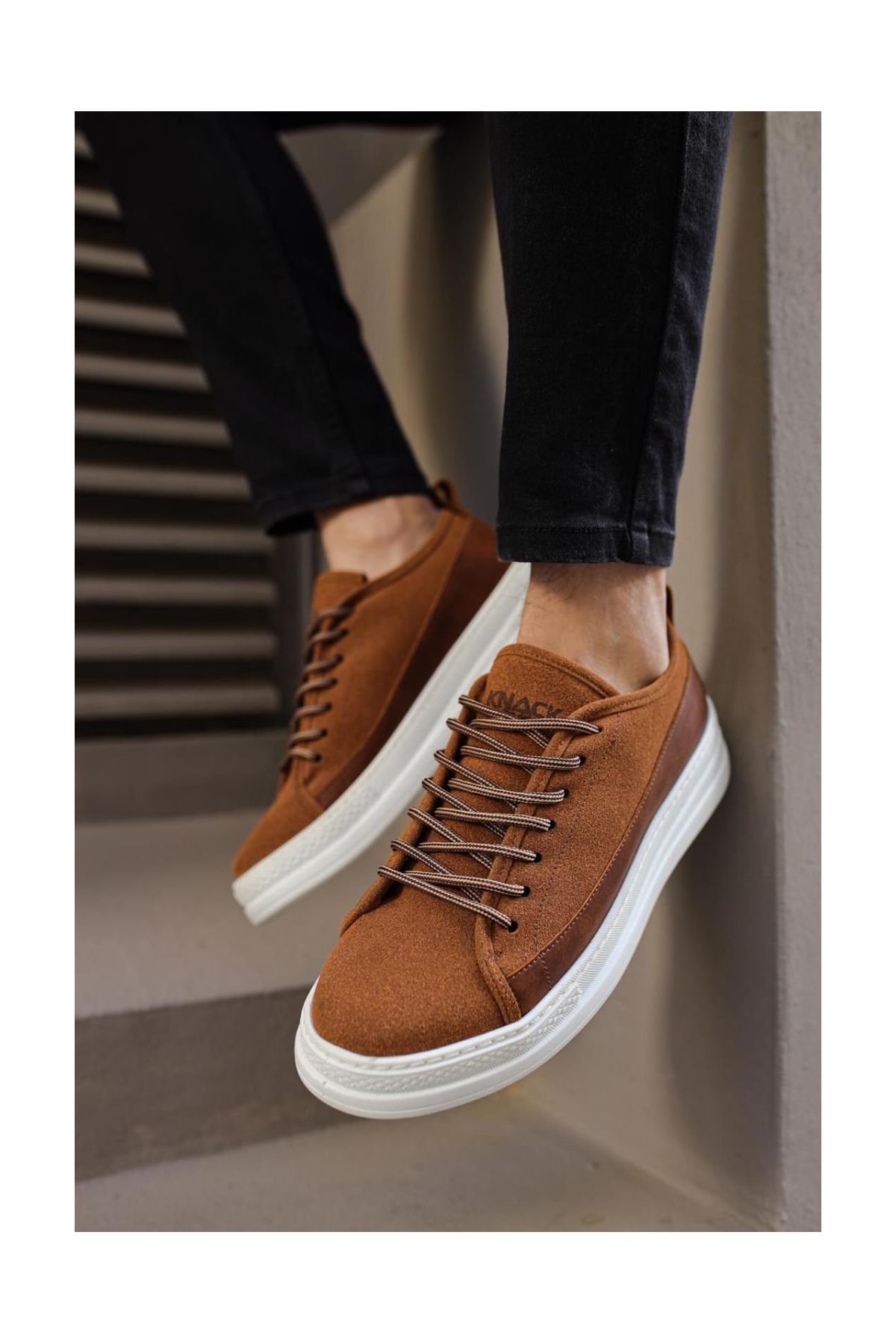 941 Sneakers Ayakkabı Taba Süet
