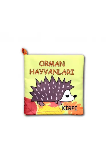  247  Orman Hayvanları Kumaş Sessiz Kitap