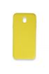  942 Samsung Galaxy J7 Pro / J730 Kılıf Nano İçi Kadife  Silikon - Ürün Rengi : Pudra