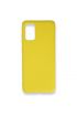  942 Samsung Galaxy S20 Plus Kılıf Nano İçi Kadife  Silikon - Ürün Rengi : Sarı