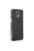 942 Xiaomi Redmi Note 9s Kılıf Volet Silikon - Ürün Rengi : Siyah